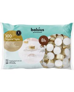 8hr Nightlights (5 bags of 100) Gold Cup