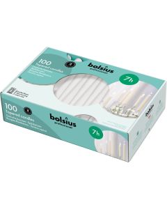 Tapered candle (2 boxes of 100) White Professional