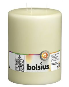 3 Wicked Pillar candles 200/150 (2's) Ivory